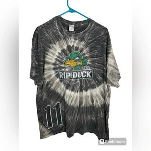 2019 Rip the Duck Gray Tie Dye T-shirt size XL